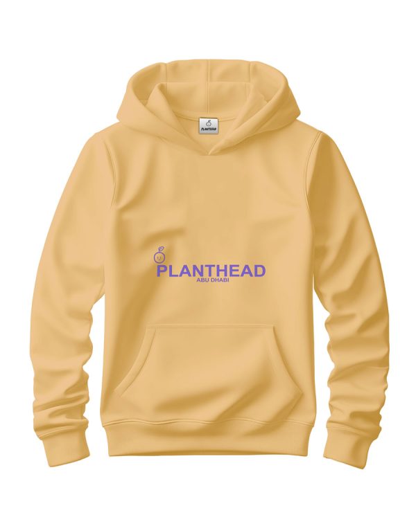 Planthead Light Yellow hoodies for women Kids