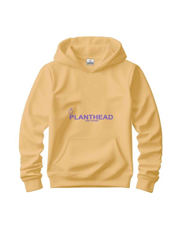 Planthead Light Yellow winter clothes hoodies for women Kids